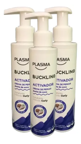 Buckling Activador De Rulos Plasma 150ml (sin Enjuague) X3u