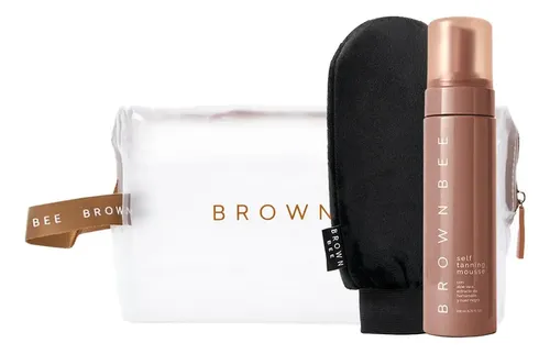 Autobronceador Brown Bee Air Mousse + Guante Aplicador Set