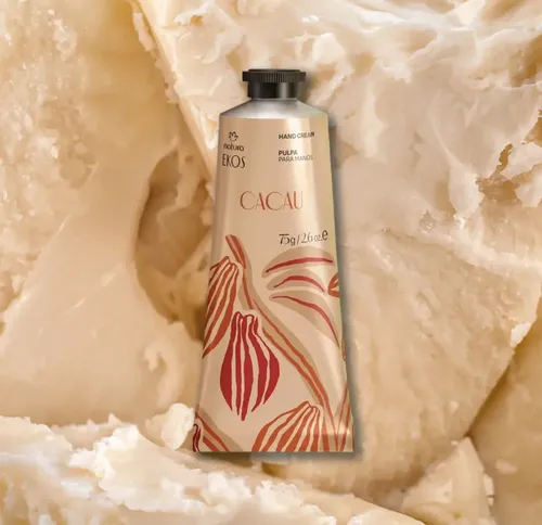 Crema Manos Pulpa Nutritiva Natura Ekos Cacao Pomo 75gr