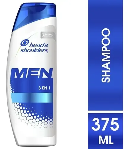 Shampoo Head & Shoulders Men 3en1 375 ml