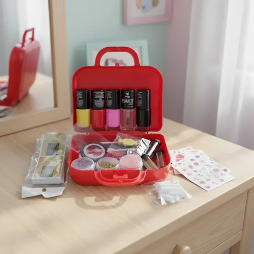 Kit Manicuria, Nenas, Uñas, Navidad, Dia Del Niño, Regalo