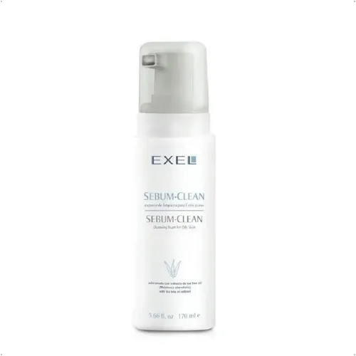 Espuma De Limpieza Exel Sebum Clean Para Cutis Graso 170ml