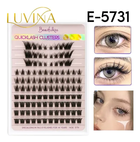 Pestañas Postizas Diy Extensiones Ramilletes Luvina Lashes