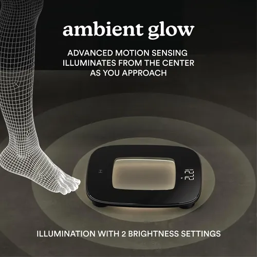 Báscula Homedics De 30 Cm Con Iluminación De 181 Kg
