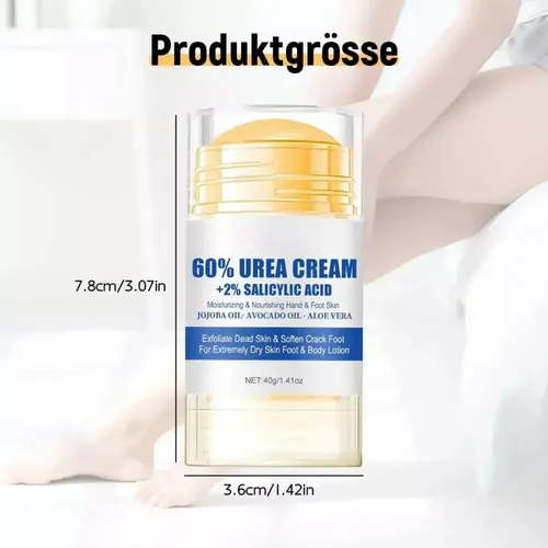 Crema Para Pies Con 60% De Urea Más 2% De Ácido Salicílico 2
