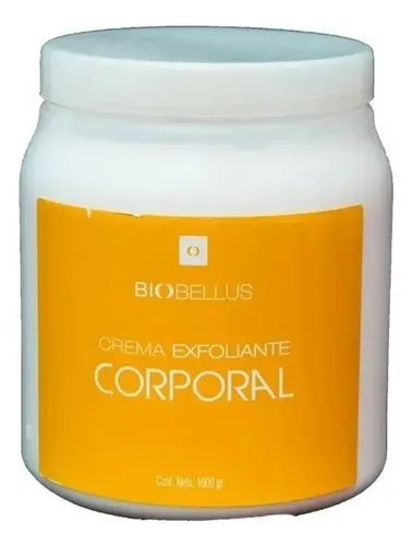 Crema Exfoliante Corporal Biobellus Masajes Piernas 1 Kg Fragancia No Tipo De Envase Pote Tipos De Piel