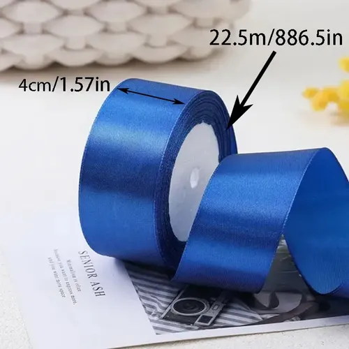 20 Rollos De Liston Decorativa De 4 Cm De Ancho, Largo 45 Sl