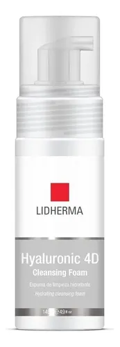 Hyaluronic 4d Cleansing Foam Espuma Limpieza Facial Lidherma Momento de aplicación Día/Noche Tipo de piel Todo tipo de piel