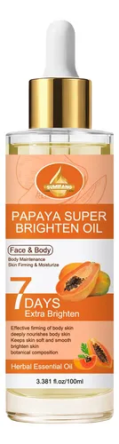Aceite Corporal Facial Papaya Reafirmante 100 Ml Neutra