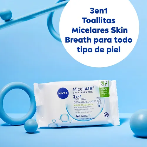 Desmaquillante Toallitas Nivea Micellair 4 En 1