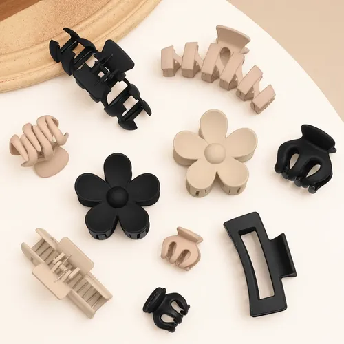 A 10 Piezas De Accesorios Modernos For El Cabello Con S