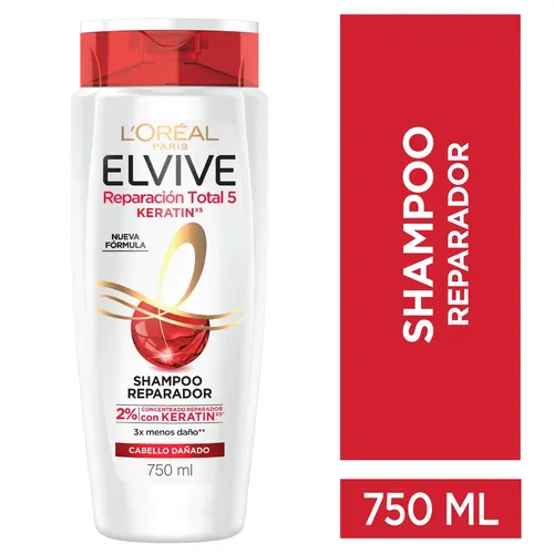 Shampoo Rt5 Keratin Elvive Loreal Paris 750 Ml