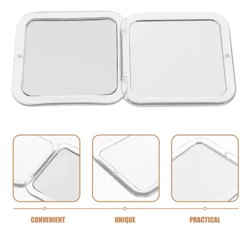 ** Espejo De Bolsillo Plegable Con Aumento De 7x For ***