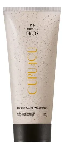 Crema Exfoliante Para Gluteos Cupuacu Ekos Natura Vegano