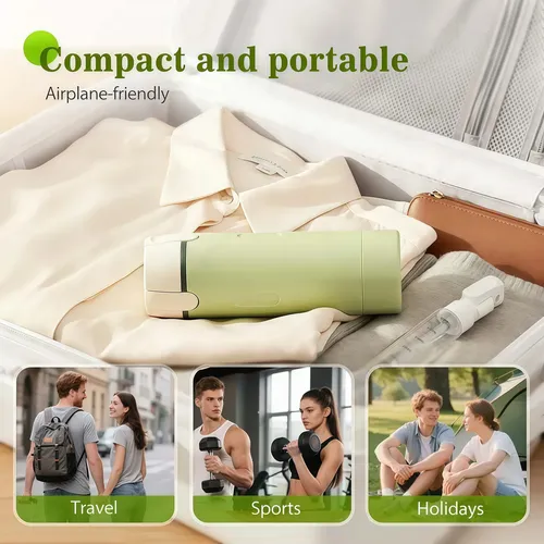 Set 4 Botellas Recargables Viaje 30 Ml Con Dispens