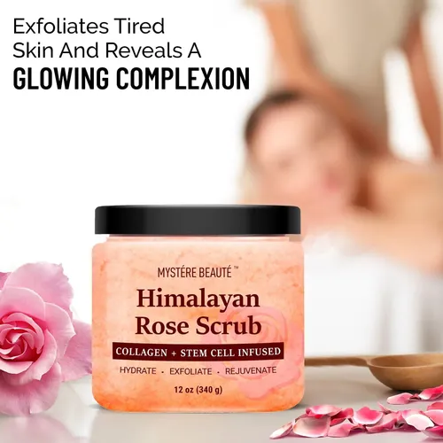 Exfoliante Corporal Mystére Beauté Sal Himalaya 2x355ml