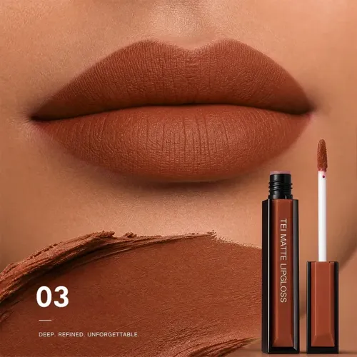 Labial Líquido Matte Larga Duracion X6uni Tei Cosmetica