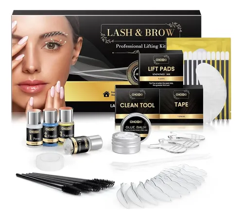 Kit De Laminación De Pestañas Y Cejas Choido Negro