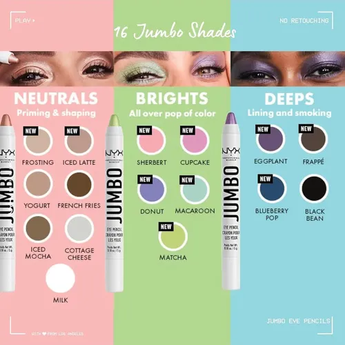 Lápiz Jumbo Nyx 604 Milk 3u