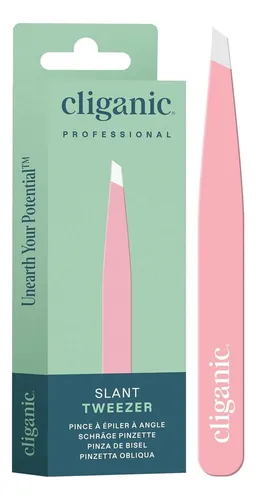 Pinzas De Cejas Profesionales Acero Inoxidable Cliganic 1