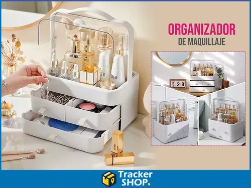 Organizador De Make Up Cosmeticos Portatil Escritorio