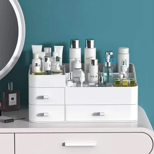 Organizador De Maquillaje De Gran Capacidad De 1 Pieza Con C
