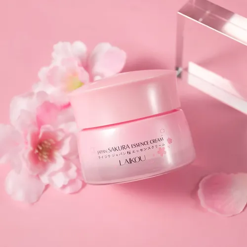 Crema Facial Laikou Japan Sakura Essence 50g Normal Día/noche
