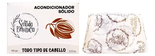 Sentida Botánica Acondicionador Solido Natural Vegano Pelo