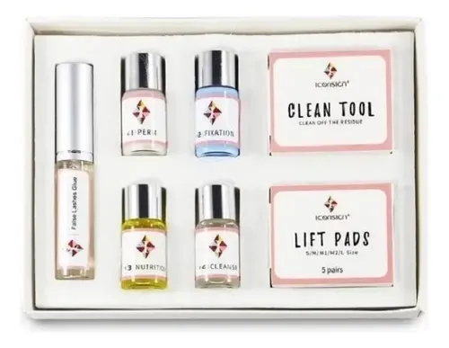 Kit Para Permanente De Pestañas Lifting Completo Iconsign
