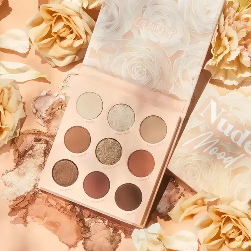 Sombra De Ojos Colourpop Nude Mood Nude Mood Color Marrón Mate Y Metalico