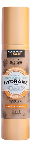 Crema Facial Bel Lab Hydra Me Color Tono 02 Medio X50ml