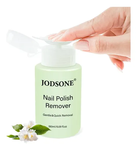 Removedor De Uñas Sin Acetona Jodsone 6.09 Fl Oz (con