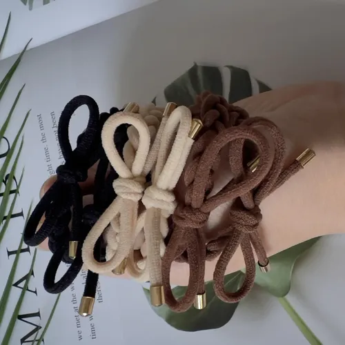 Cintas Para El Pelo Kovolitu Con Moño Trenzado De 24 Colores