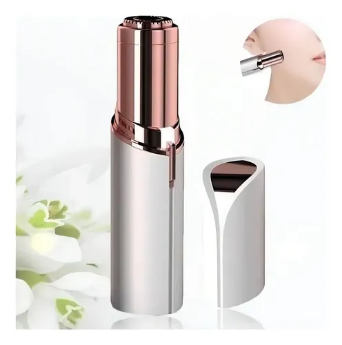 Depiladora Facial Blawless Removedor de Vello Rostro Recargable USB Blanco