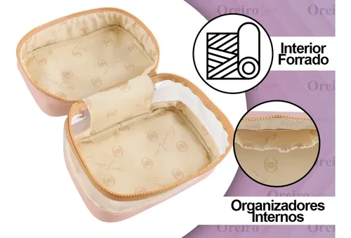 Organizador De Accesorios Set Neceser Cofre Porta Cosmeticos