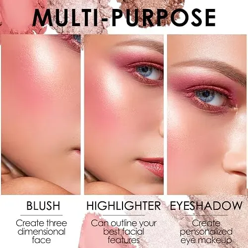 Focallure Paleta Rubor Iluminador Contorno 3 En 1 #09