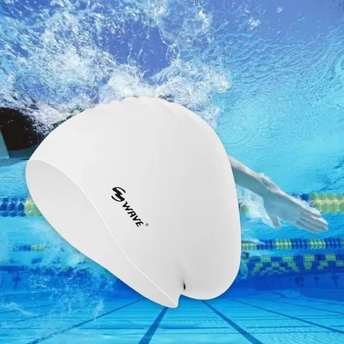 Gorro De Baño De Silicona Para Cabello Largo, Protección Aud