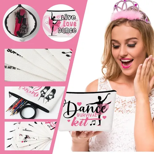 Bolsas De Maquillaje De Lona Dancer Appreciation Gifts Para