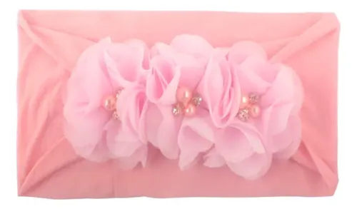 Diadema Wfblock Flowers Plaid Accesorios Para Niños