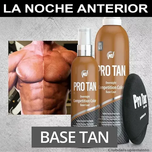 Pro Tan Bronceador Original Realza Físico Torneo Culturismo