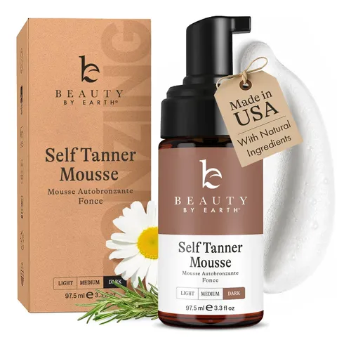Autobronceador Mousse Beauty By Earth Extra Dark 100ml