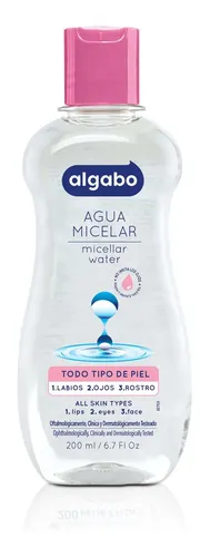 Pack Agua Micelar Algabo Todo Tipo De Piel 200ml