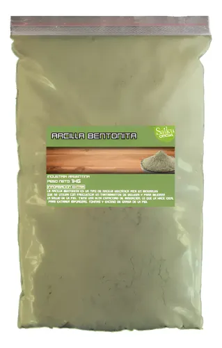 Arcilla Verde Bentonita 500 Grs Natural 100% Puro Belgrano