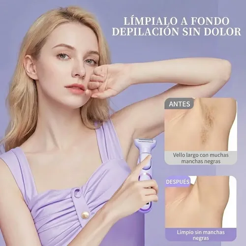Depilador 5 En 1: Seguro, Sin Dolor For Todo El Cuerpo