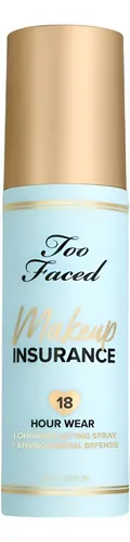 Spray fijador de maquillaje Too Faced, imprimador transparente Make Up Insurance