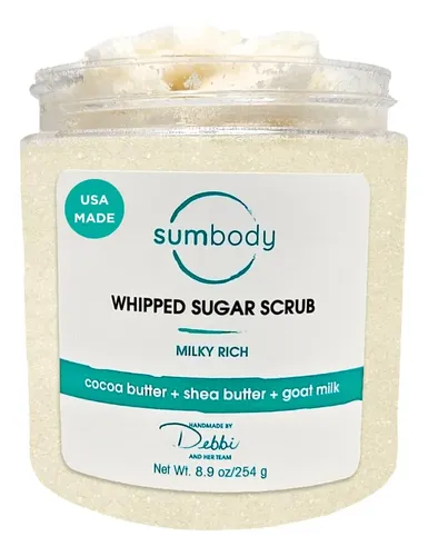Exfoliante Corporal Sumbody Usa, Vainilla, Karité Y Azúcar,