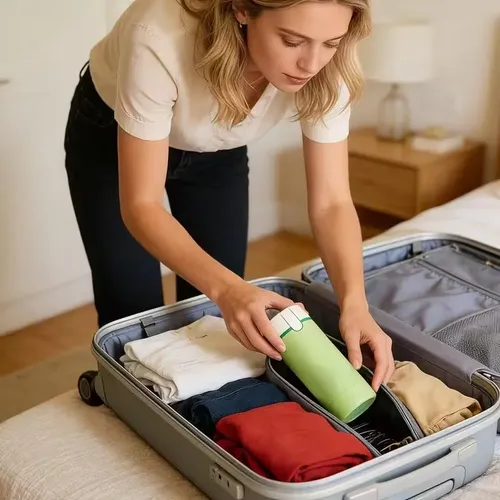 Dispensador De Loción Cosmética 4 En 1 Para Viaje