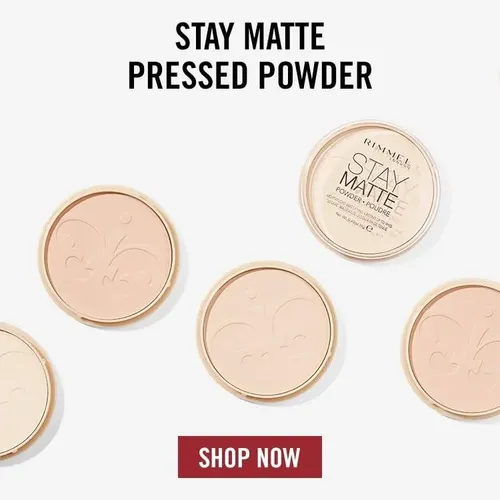 Rimmel London Stay Matte Polvo Compacto Translúcido 14 G