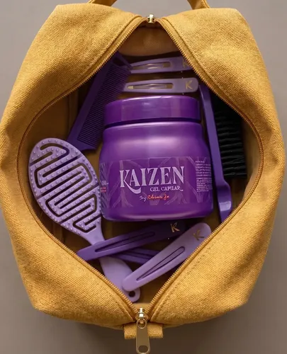 Gel Capilar Kaizen Cosmetics 250 Gr. Alta Fijacion – Ideal Trenzas Peinados Baby Hairs