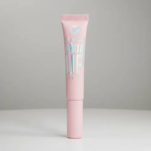 Gel Fijador De Cejas Pink21 Brow Up Con Cepillo Transparente